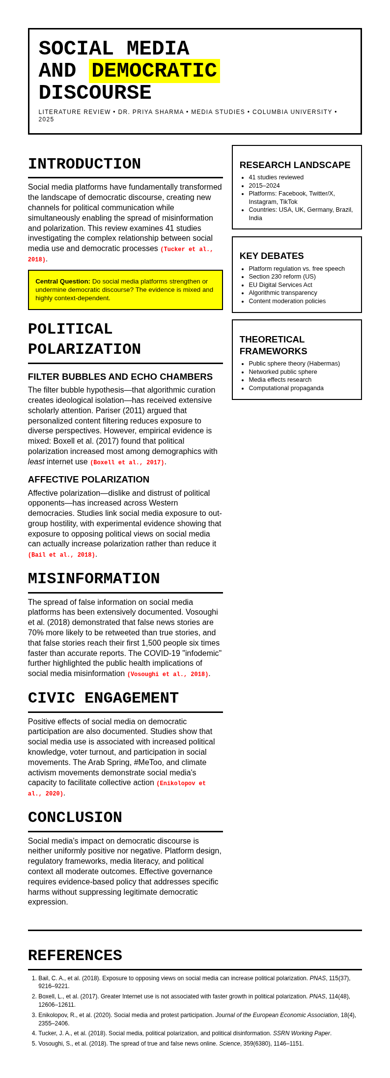 Neo Brutalist Literature Review